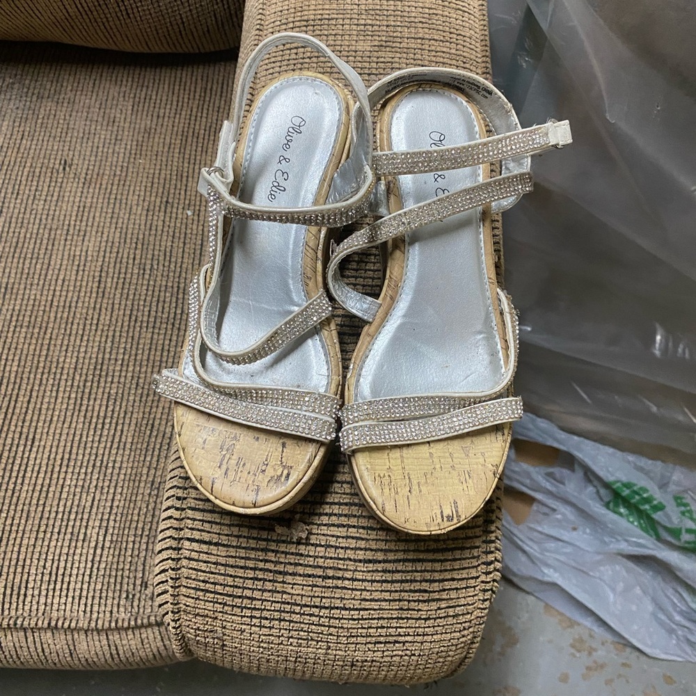 Women's Silver Sandals